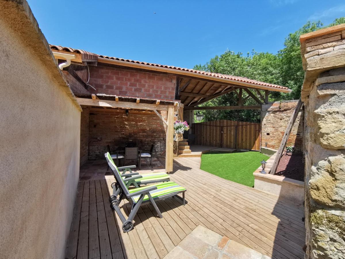 Gite Le Jardin Secret Et Gite Au Temps Suspendu Montpezat  Kültér fotó