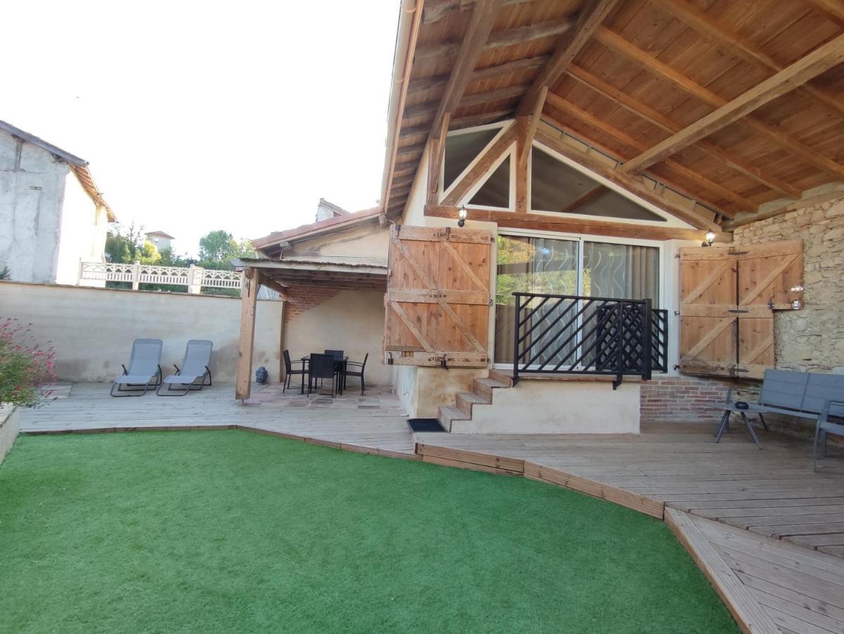 Gite Le Jardin Secret Et Gite Au Temps Suspendu Montpezat  Kültér fotó